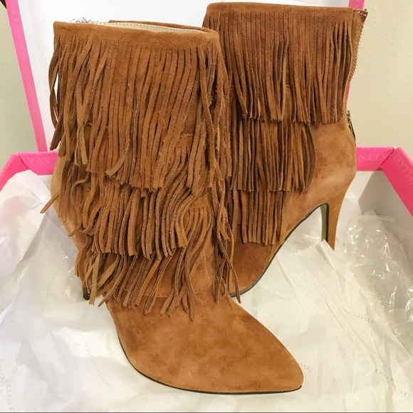 Kristin Cavallari | Chinese Laundry Fringe Heels - Picture 3 of 5